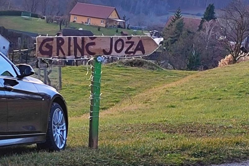 Zakaj so Jožu iz Dupleka nadeli vzdevek Grinč? (FOTO) (foto: Twitter/Pametnjakovič)