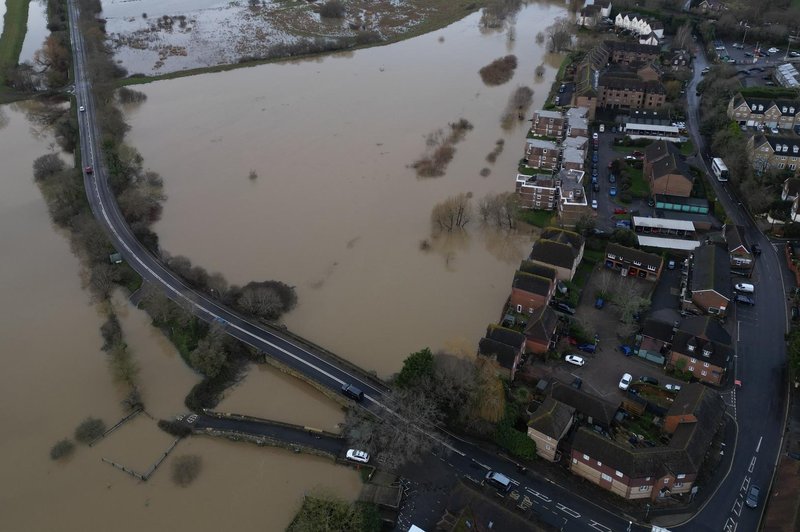 Razglašeno izredno stanje: večjemu delu države zaradi obilnega deževja grozijo poplave (FOTO) (foto: Profimedia)