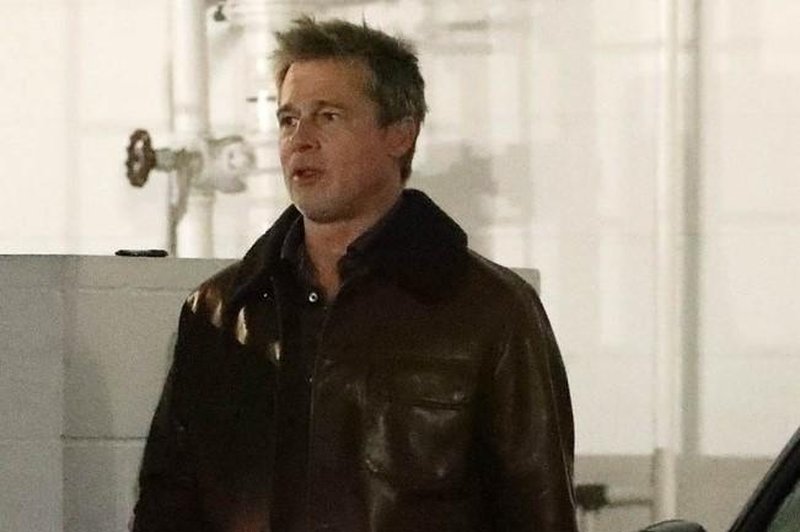 Brad Pitt na redkem zmenku z dolgonogo novo izbranko (FOTO) (foto: Profimedia)