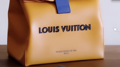 louis vuitton torba za sendvič torbica bizarno