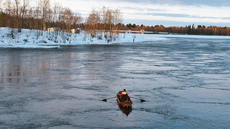 jezero ribič ribolov voda