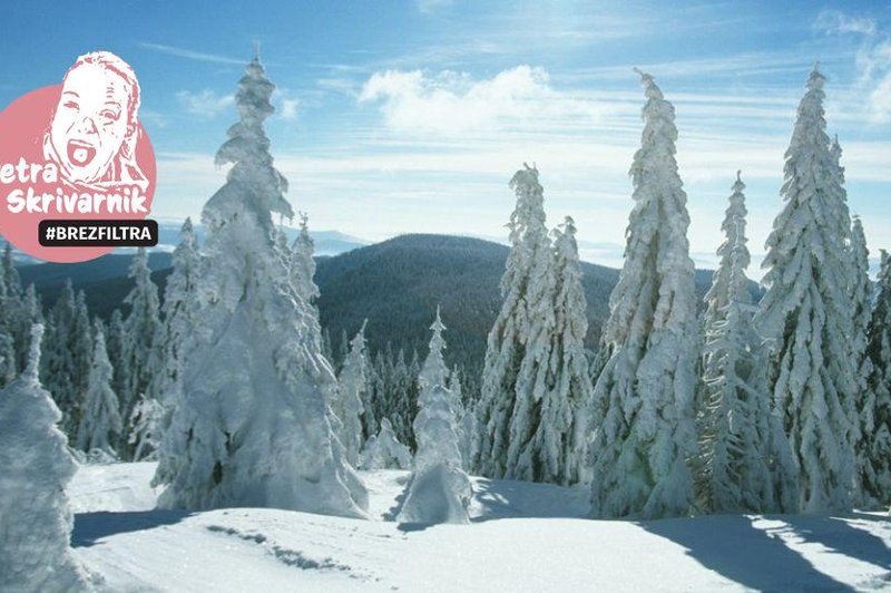 Sneg januarja – spektakel, o katerem se poroča cel teden (foto: Profimedia/fotomontaža)