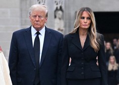 Kriv je! Trump po zgodovinskem sojenju spregovoril o tem, kako je obtožnico sprejela Melania