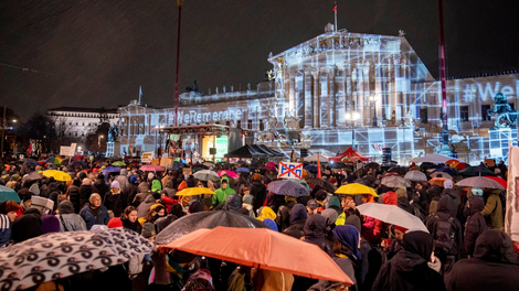 protest Avstrija