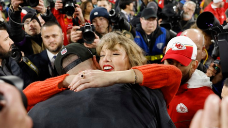 Taylor Swift in Travis Kelce