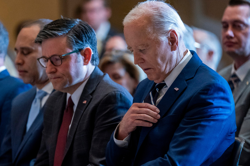 Joe Biden ob nastopu italijanskega zvezdnika točil krokodilje solze: trenutek ranljivosti so ujeli fotografi (foto: Profimedia)