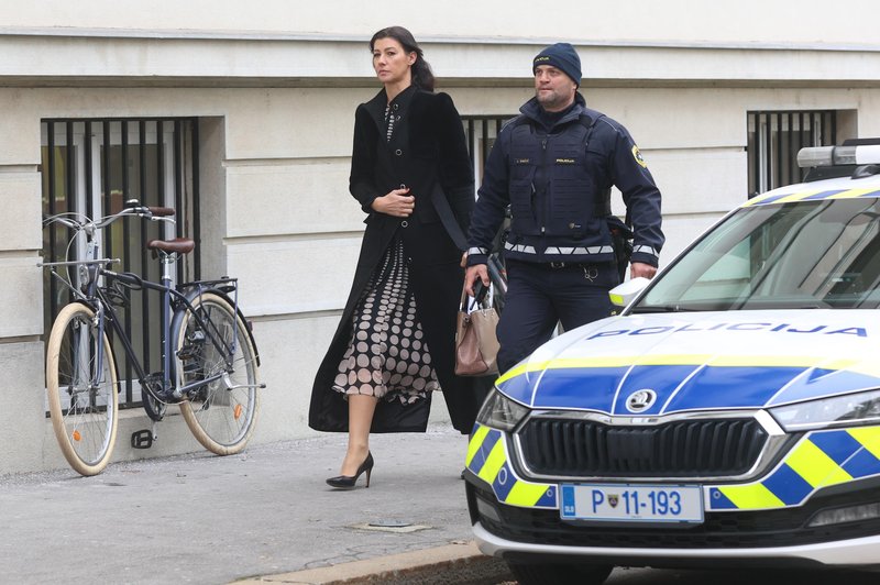 Fotografija je nastala decembra 2023 v času protestnega shoda javnega sektorja. (foto: Borut Živulović/Bobo)