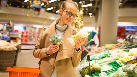 trgovina nakup nakupovanje sadje zelenjava