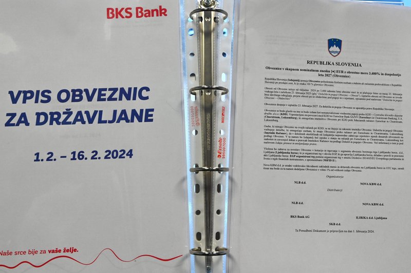 Minister razkril: državljani vpisali za 258 milijonov evrov obveznic (foto: Bobo)