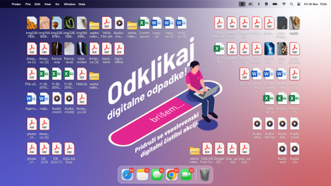 Odklikajmo digitalne odpadke - izkoristimo dodatni dan v letu za digitalno čistilno akcijo