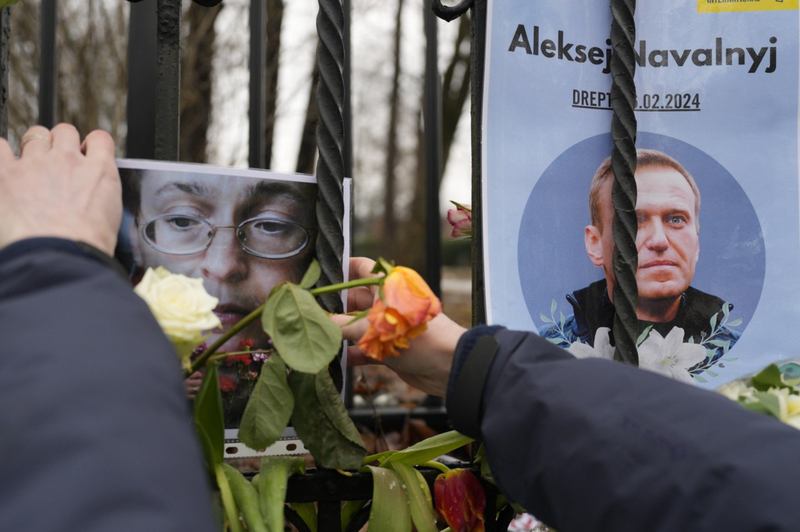 Dokazali, da se ne bojijo Putina: pogreba Alekseja Navalnega v Moskvi se je udeležila množica ljudi (foto: Profimedia)