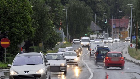 škofljica promet gneča