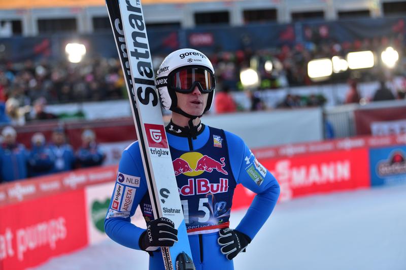 Peter Prevc znova na stopničkah! Do zmage mu je zmanjkala manj kot točka (foto: Bobo)