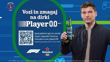 Bi se pomerili z legendo Forumule 1? Zdaj imate priložnost za tekmo z Maxom Verstappnom!