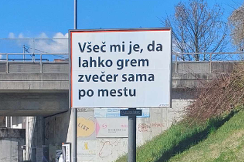 Po Sloveniji so se pojavili skrivnostni plakati, ki burijo duhove (za kaj gre?) (foto: Uredništvo)