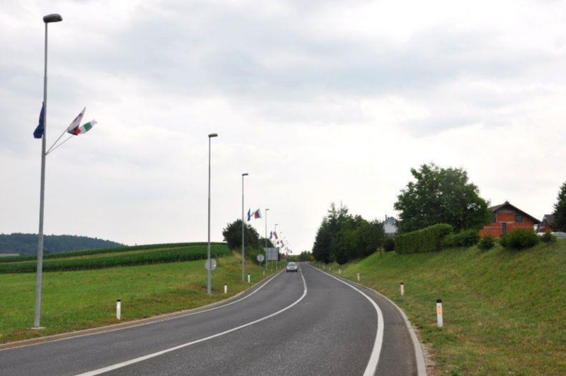 Cesta dr. Jožeta Pučnika v Grosuplju (foto: Občina Grosuplje)