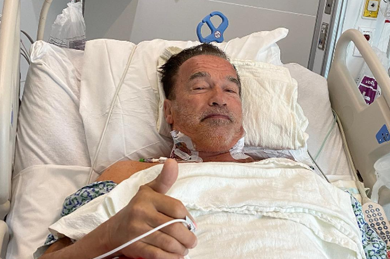 Slavni Terminator prestal operacijo na srcu: "Sedaj sem še malo bolj mašina" (foto: Posnetek zaslona/Instagram profil Arnold Schwarzenegger)