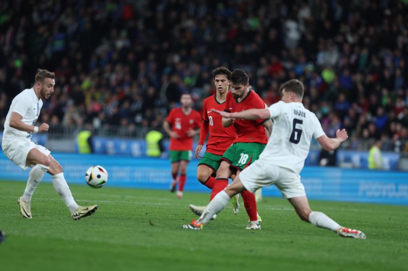 Izjemni dosežek: Slovenska nogometna reprezentanca je premagala Portugalsko! (foto: Bobo/Borut Živulović)