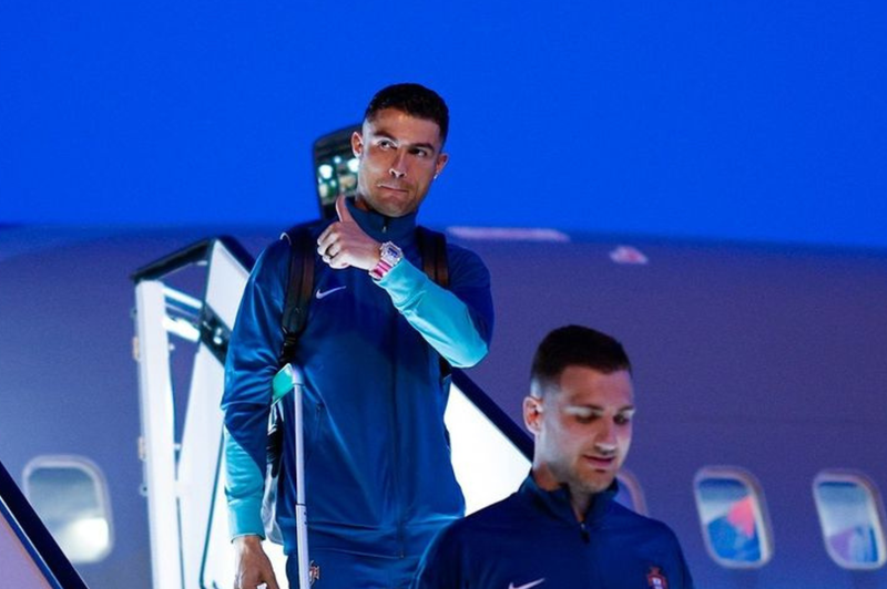 Ste opazili kovček, s katerim je Ronaldo prišel v Slovenijo? (Je prestižne znamke, cena pa vas bo vrgla na zadnjico) (foto: Instagram/Cristiano Ronaldo)