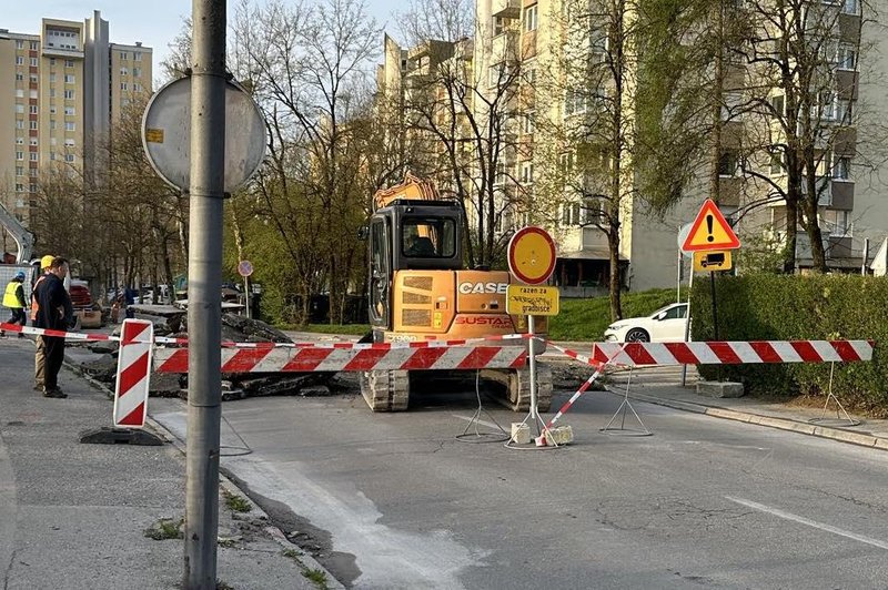 Ljubljančani, pozor! Še ves konec tedna bo v celoti zaprta ta ulica (tudi za pešce) (foto: Metropolitan)