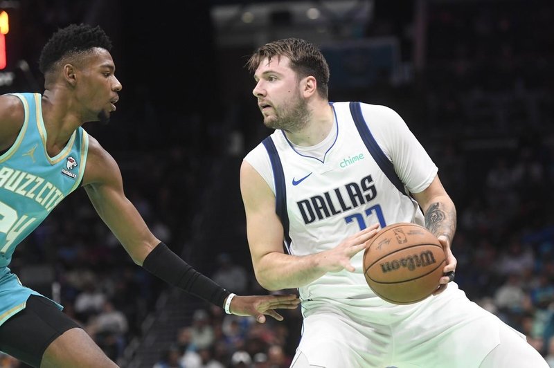 Dončić bo s svojo ekipo zaigral v končnici severnoameriške lige NBA (foto: Profimedia)