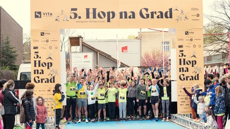 6. Hop na Grad – tek za otroke na Pediatrični kliniki