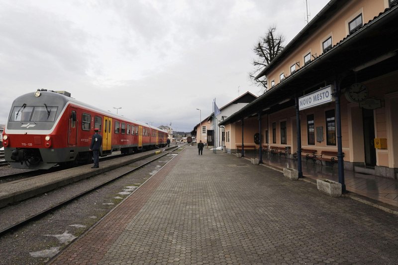 Incident na železniški postaji v Novem mestu: nasilneži grozili mladoletnikom in jih oropali (foto: Bobo)