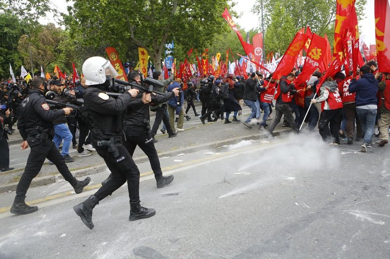 Protesti v Istanbulu. (foto: Profimedia)