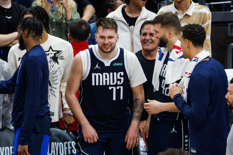 Luka Dončić z odličnim nastopom Dallasu priboril še en uspeh (foto: Profimedia)