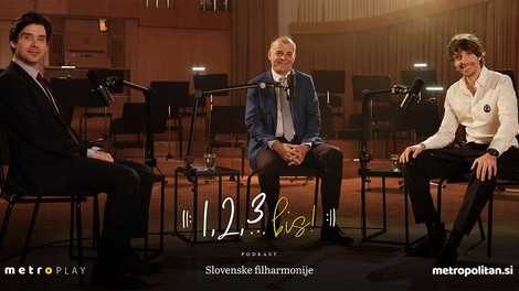 Aljoša Bagola Matej Šarc Tilen Artač podkast Slovenska filharmonija