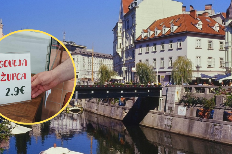 Preverili smo: kje lahko v turistični Ljubljani še pojemo poceni kosilo ali topel obrok? (Pa ne bureka ali pice) (foto: Profimedia/M.P./fotomontaža)