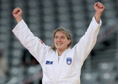 Slovenska judoistka Andreja Leški v Kazahstanu osvojila stopničke!