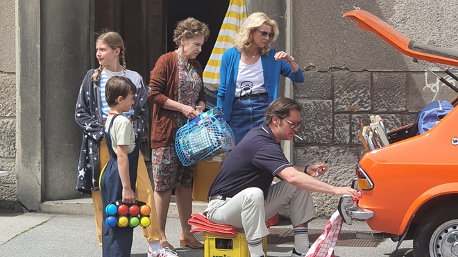 Začeli snemati težko pričakovani slovenski film, Tjaša Železnik s povsem novim videzom (FOTO) (foto: Perfo/Luka Matijevec)