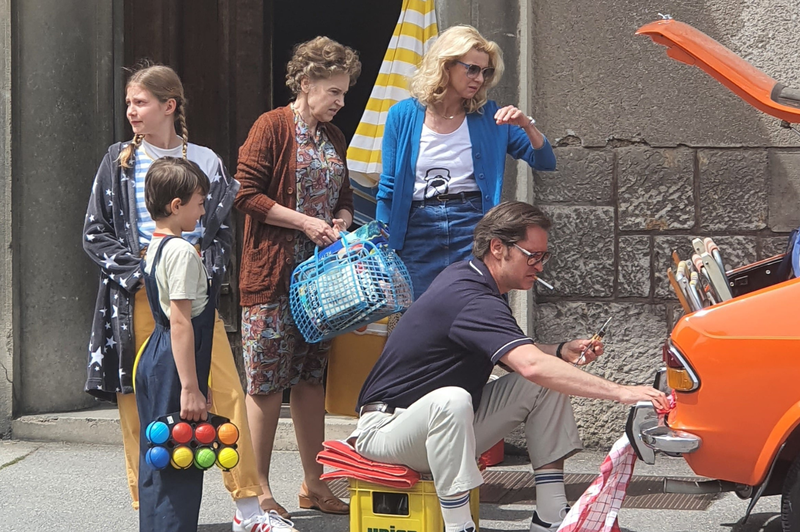 Začeli snemati težko pričakovani slovenski film, Tjaša Železnik s povsem novim videzom (FOTO) (foto: Perfo/Luka Matijevec)