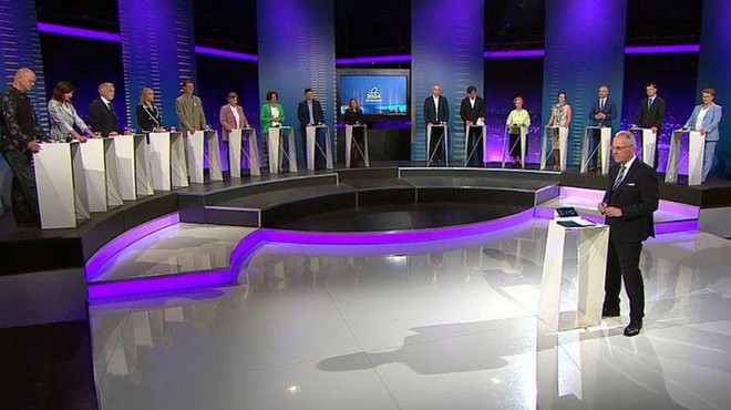 Burna polemika: soočili so se zagovorniki in nasprotniki evtanazije (foto: TV Slovenija/posnetek zaslona)