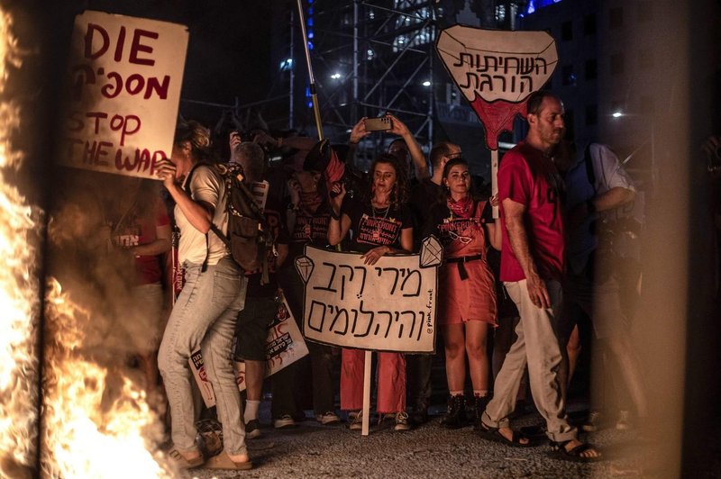 V Izraelu znova množični protivladni protesti: kaj zahtevajo od izraelskega premierja? (foto: Profimedia)