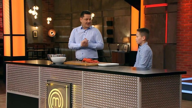 MasterChef: sin znanega Slovenca navdušil in vse tekmovalce pustil brez besed (foto: Voyo/posnetek zaslona)