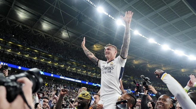 Real Madrid že petnajstič na evropskem nogometnem prestolu! (foto: Profimedia)