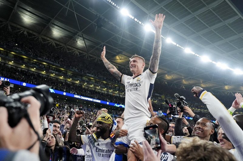 Real Madrid že petnajstič na evropskem nogometnem prestolu! (foto: Profimedia)