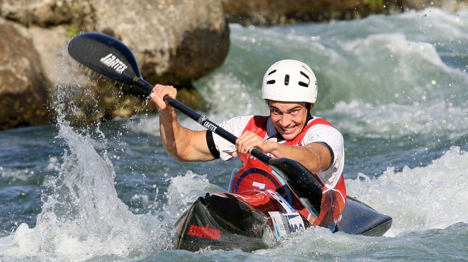 Slovenija je dobila državnega prvaka v sprintu na divjih vodah (foto: Nina Jelenc/Bobo)