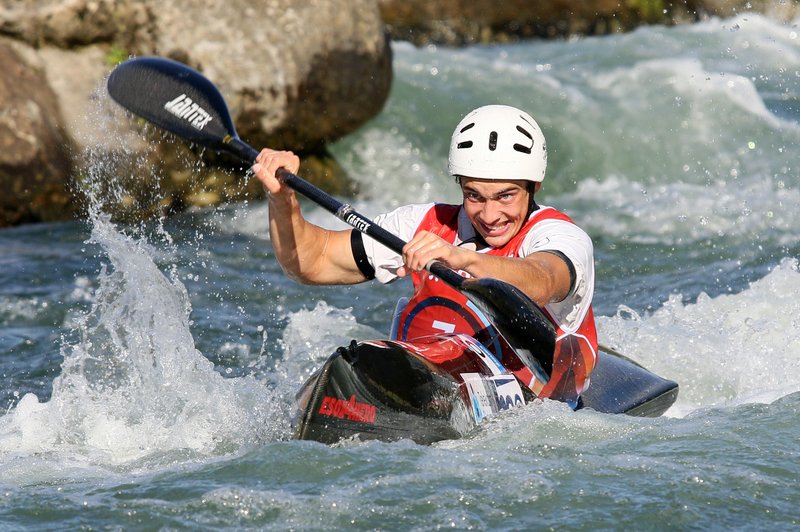 Slovenija je dobila državnega prvaka v sprintu na divjih vodah (foto: Nina Jelenc/Bobo)