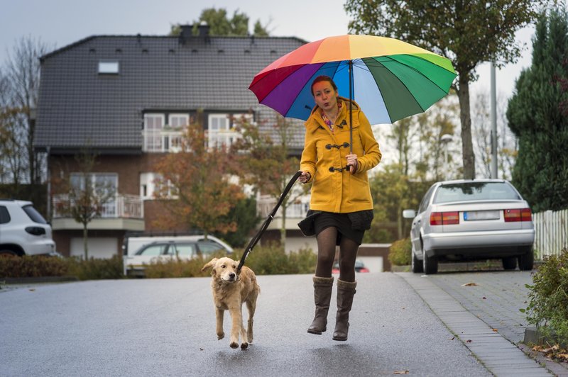 Sodite med redke ljubitelje sprehajanja v dežju?