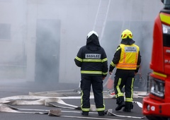 Mirno nedeljsko jutro prekinil požar za Bežigradom (nastalo za 200.000 evrov škode)