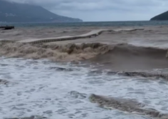 "Kaj za vraga se tukaj dogaja?!" Grozljiv prizor z znane plaže na Jadranu (VIDEO)