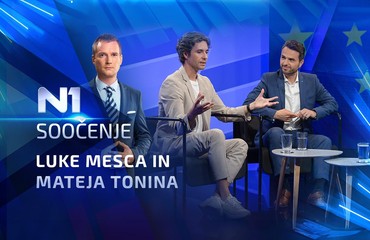 Soočenje Luke Mesca in Mateja Tonina | N1 STUDIO