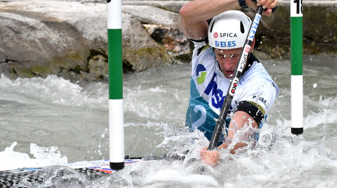 Izjemni Benjamin Savšek v Pragi osvojil srebrno kolajno in si zagotovil vstopnico za olimpijske igre (foto: Profimedia)