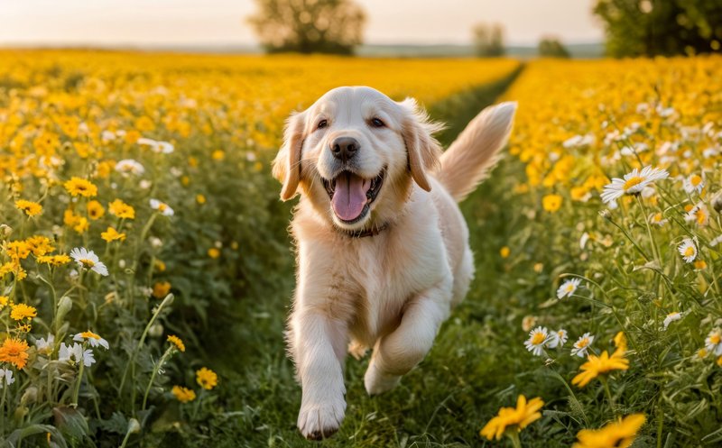 Za marsikaterega psa sprehod po cvetočem travniku ni takole idiličen.