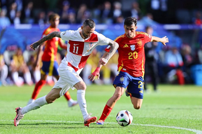 Začeli so se nastopi na evropskem nogometnem prvenstvu: kako so se Hrvati odrezali v igri proti Špancem? (foto: Profimedia)