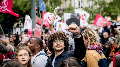 protest, skrajna desnica, francija