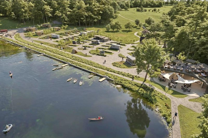 Pomurska občina bogatejša za novo turistično ponudbo sredi idilične narave in s čudovitim razgledom (foto: Falkensteiner Premium Camping Lake Blegus)